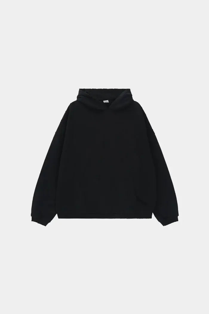 Cropped Hoodie Black Cropped Hoodie Black