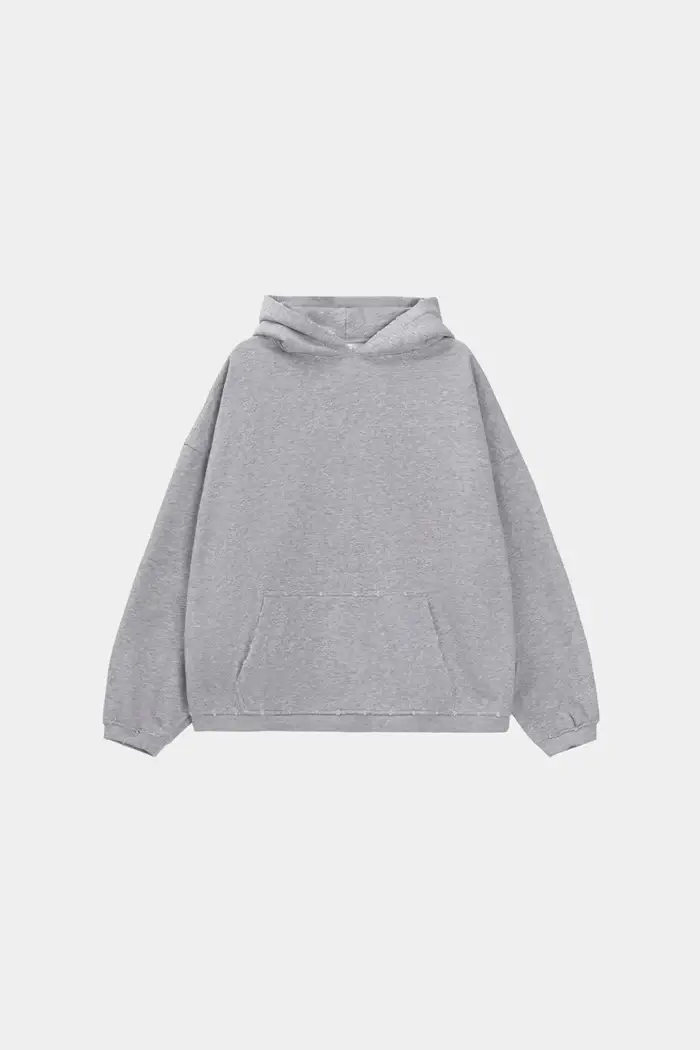 Cropped Hoodie Grey Cropped Hoodie Grey