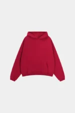 Cropped Hoodie Red