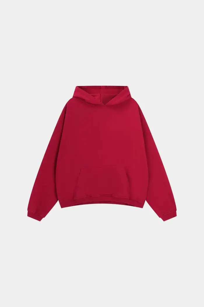Cropped Hoodie Red Cropped Hoodie Red