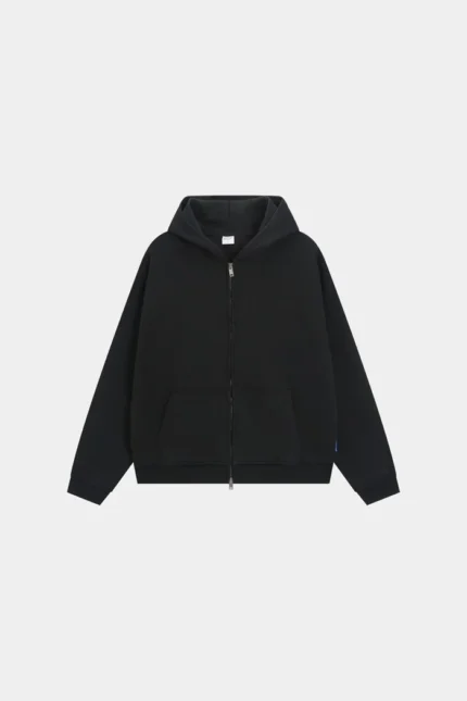 LINDEN Zip Jacket Black