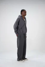 LINDEN Zip Jacket CHARCOAL g