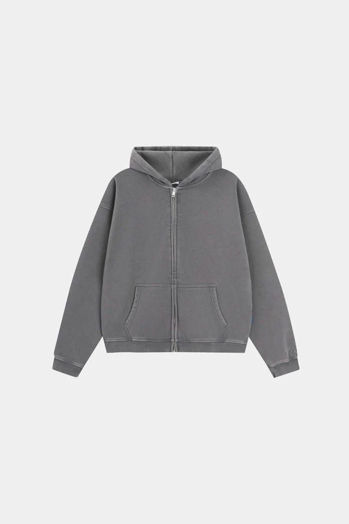 LINDEN Zip Jacket CHARCOAL LINDEN Zip Jacket CHARCOAL